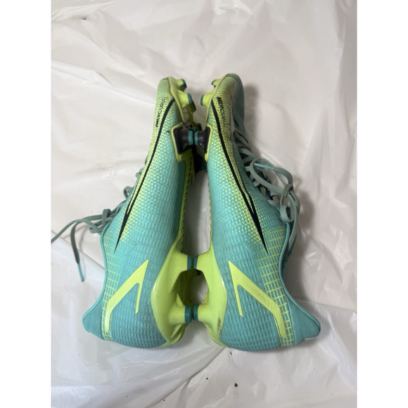 Nike Vapor 14 Academy FG/MG Dynamic Turquoise Blue Lime Glow CU5691-403 Men 8.5 - Picture 8 of 15